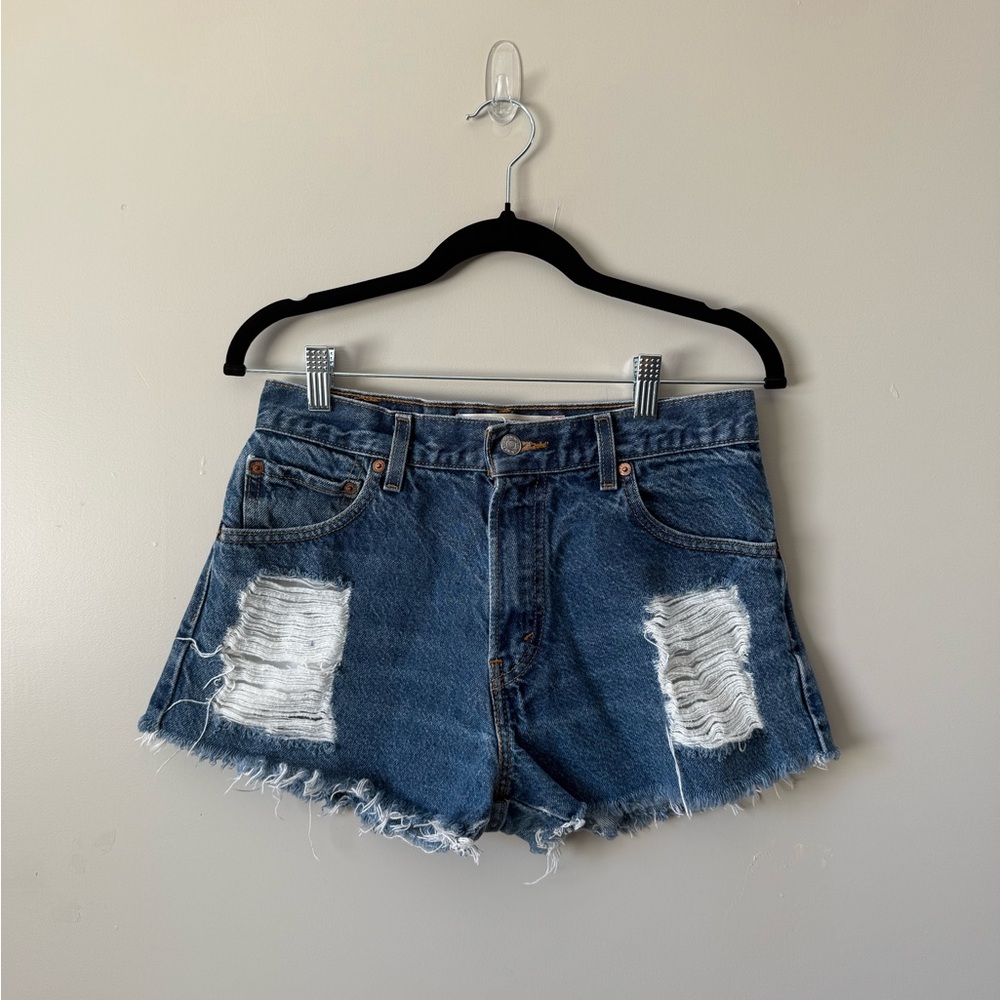 Vintage Levi Thrasher Jean Shorts - 12th Tribe